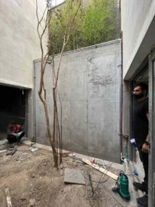 آبنمای بارانی در تهران