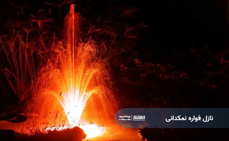 نازل فواره نمکدانی