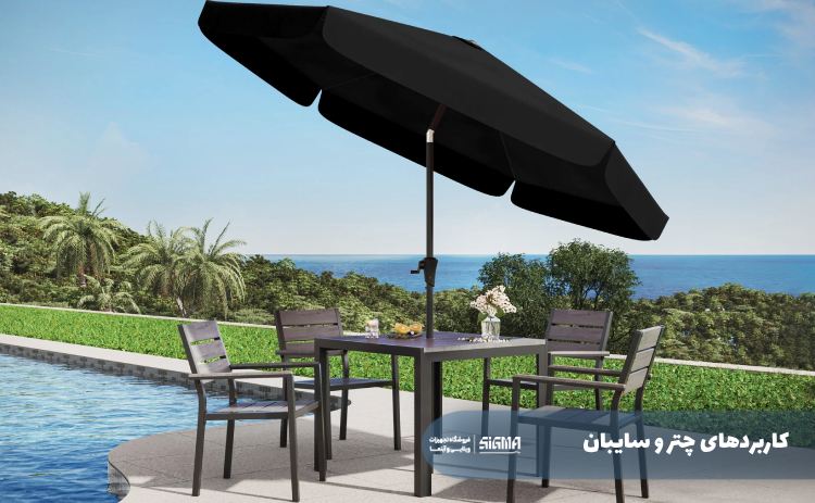 کاربردهای چتر و سایبان