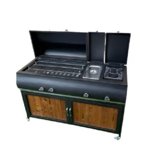 باربیکیو ذغالی گازی سرخ کن دار، پلوپزدار صادراتی